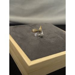 Mini Argolinha Texturizada - LBR145 - ANA B ACESSÓRIOS