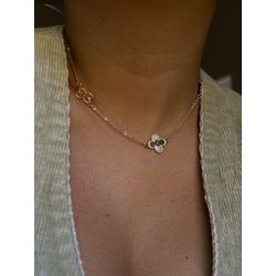 Choker Trevos - LCO5583 - ANA B ACESSÓRIOS