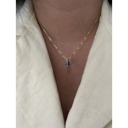 Colar Nossa Senhora Aparecida Banhado a Ouro - 647 - ANA B ACESSÓRIOS