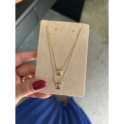 Escapulário Sagrado Coração de Jesus Banhado a Our... - ANA B ACESSÓRIOS