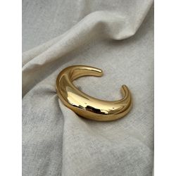 Bracelete Bold Banhado a Ouro - 3879 - ANA B ACESSÓRIOS