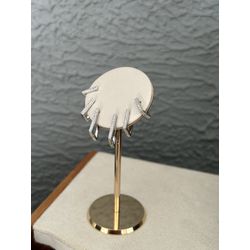 Trio Argolinhas Quadradas Cravejadas Ródio Branco ... - ANA B ACESSÓRIOS