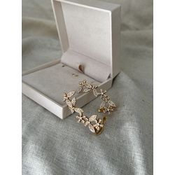 Brinco Ear Cuff Borboleta Micro Cravejado - LBR98 - ANA B ACESSÓRIOS