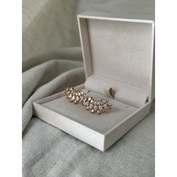 Ear Cuff Zircônias Navetes - LBR1293 - ANA B ACESSÓRIOS