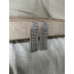 Brinco Triângulo Franjas - OBR1170 - ANA B ACESSÓRIOS