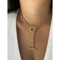 COLAR GRAVATINHA CORRENTE TORCIDA E FECHO TORCIDO ... - ANA B ACESSÓRIOS