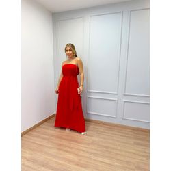 Vestido Noelle Vermelho - 0841a - Ana G Store