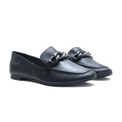 Mocassim - Olga, Preto - 24820-C - ANALAURACALCADOS