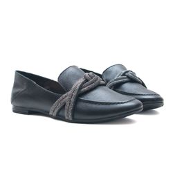 Mocassim - Anabel, Preto - 24835-c - ANALAURACALCADOS