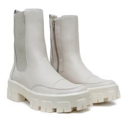Bota Cano Médio, Bessie - Off White - 44044OW - ANALAURACALCADOS
