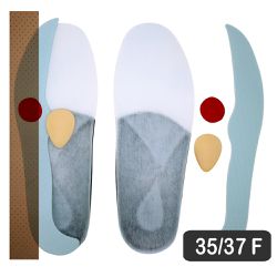 Kit Resiflex - Supinado Ou Cavo Varo 35-37 Br - 89... - ANATOFEET