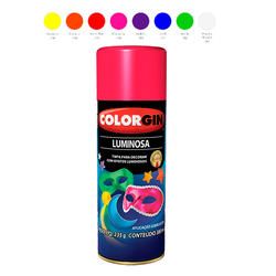 TINTA SPRAY LUMINOSA MARAVILHA 758 COLORGIN 350ML - Andraort Tintas