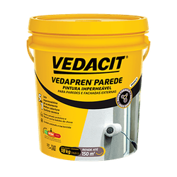 VEDAPREN PAREDE BRANCO BALDE 18 KG - Andraort Tintas