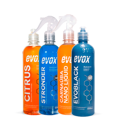 KIT LAVAGEM A SECO 01 BANHO AUTOMOTIVO EVOX - Andraort Tintas
