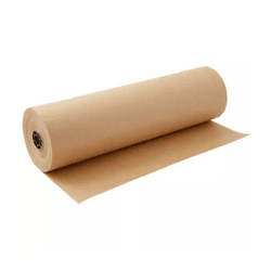 PAPEL PARDO SEMI KRAFT 60GRS 45CM 1KG MASCARAMENTO - Andraort Tintas