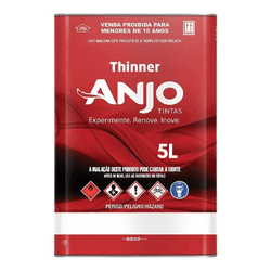 THINNER 2750 5LT ANJO - Andraort Tintas