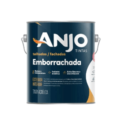 ANJO TINTA EMBORRACHADA CINZA ESCURO FOSCA 3,6 L - Andraort Tintas