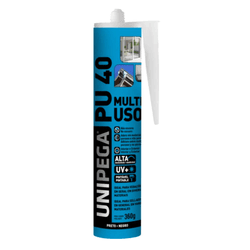 UNIPEGA PU40 MULTIUSO PRETO CARTUCNHO 210/ML/360G - Andraort Tintas