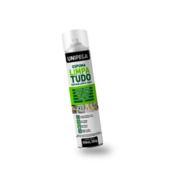 ESPUMA LIMPA TUDO LIMPEZA PROFUNDA 400ML UNIPEGA - Andraort Tintas