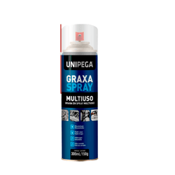 GRAXA AUTOMOTIVA EM SPRAY LATA 300ML UNIPEGA - Andraort Tintas