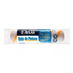 ROLO DE LÃ ANTI RESPINGO 23CM 773/10 ATLAS - Andraort Tintas