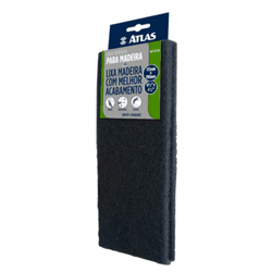 FIBRA ABRASIVA PARA MADEIRAS AT95/20 115x290MM COM... - Andraort Tintas