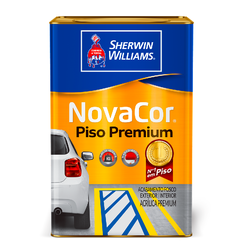 TINTA NOVACOR PISO PREMIUM FOSCO BRANCO 18LT - Andraort Tintas