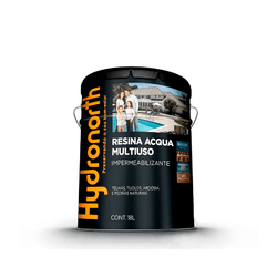 RESINA ACQUA INCOLOR HYDRONORTH 18LT IMPERMEAVEL - Andraort Tintas