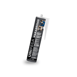 COLA PU P/ VIDROS E PARABRISAS ADESIVO PRETO 280ML... - Andraort Tintas