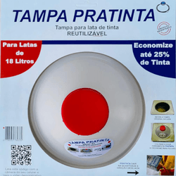 TAMPA 18 LITROS FECHAMENTO UNIVERSAL - Andraort Tintas