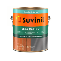 SUVINIL SECA RAPIDO ESM BRIL AGUA PRETO 3,6L - Andraort Tintas