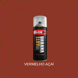 SPRAY ARTE URBANA VERMELHO AÇAI 921 - Andraort Tintas