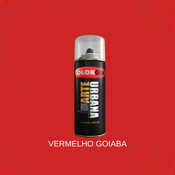 SPRAY ARTE URBANA VERMELHO GOIABA 922 - Andraort Tintas