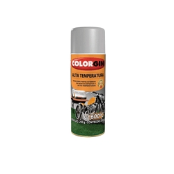 TINTA SPRAY ALTA TEMPERATURA ALUMINIO 5723 COLORGI... - Andraort Tintas