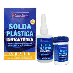 SOLDA PLASTICA INST.COMP A+B MD SUPER COMP 75GR - Andraort Tintas