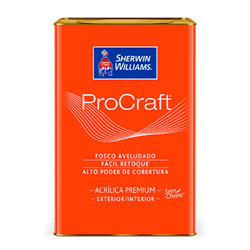 METALATEX PROCRAFT PREMIUM FOSCO BRANCO 18L - Andraort Tintas