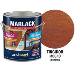 VERNIZ TINGIDOR MOGNO BRILHANTE 3,6LT - Andraort Tintas
