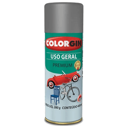 TINTA SPRAY USO GERAL CINZA PLACA 55041 COLORGIN ... - Andraort Tintas
