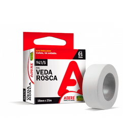 FITA VEDA ROSCA 18X25M ADERE - Andraort Tintas