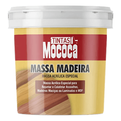 MOCOCA MASSA PARA MADEIRA MOGNO 350G - Andraort Tintas