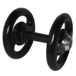 Dumbbell Pintado Com Pegada Emborrachada 10 Kg - 7 - ANILHASDEFERRO