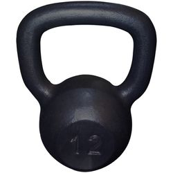 Kettlebell Pintado 12 Kg - 263 - ANILHASDEFERRO