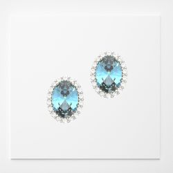 Brinco oval Chakra Sacral - 51 - ANNAVIVA