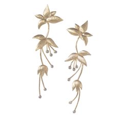 Brinco Flor de Princesa em Prata 925 - 108 - ANNAVIVA