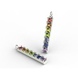 Pingente de prata Arco-Íris Mágico - 64 - ANNAVIVA