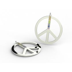Pingente Símbolo da Paz - 54 - ANNAVIVA