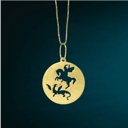 Medalha São Jorge - 181 - ANNAVIVA