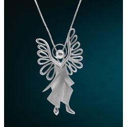 Pingente São Miguel Arcanjo Grande em Prata - 152 - ANNAVIVA