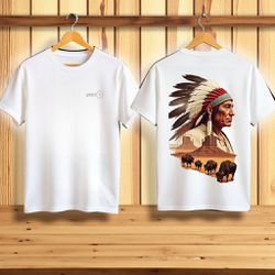 CAMISETA ANTIGUS INDIAN COTTON BRANCA - INDIANCOTB... - ANTIGU'S