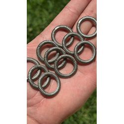 1 ARGOLA COXADA 27MM BRANCA ZAMAC - COX2,7BRA - ANTIGU'S